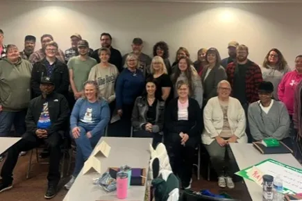 group of AFSCME members